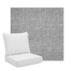Picture of Chartres Gull | Pillow Back Deep Seating Outdoor Cushions - Sunbrella© Fabric
