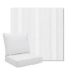 Picture of Compose Linen | Pillow Back Deep Seating Outdoor Cushions - Sunbrella© Fabric