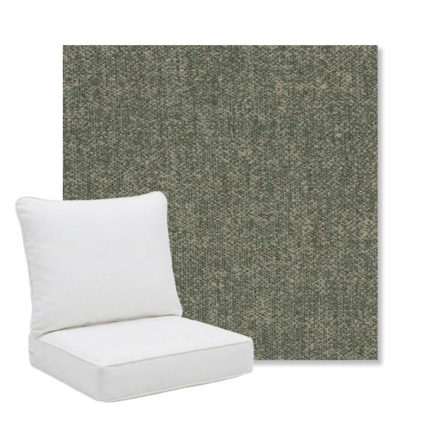Picture of Dither Fern | Pillow Back Deep Seating Outdoor Cushions - Sunbrella© Fabric