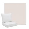 Picture of Dither Snow | Pillow Back Deep Seating Outdoor Cushions - Sunbrella© Fabric