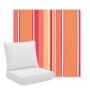 Picture of Dolce Mango | Pillow Back Deep Seating Outdoor Cushions - Sunbrella© Fabric