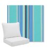 Picture of Dolce Oasis | Pillow Back Deep Seating Outdoor Cushions - Sunbrella© Fabric