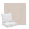 Picture of Dumont Cream | Pillow Back Deep Seating Outdoor Cushions - Sunbrella© Fabric