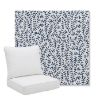 Picture of Eberly Peacock | Pillow Back Deep Seating Outdoor Cushions - Sunbrella© Fabric
