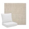 Picture of Echo Ash | Pillow Back Deep Seating Outdoor Cushions - Sunbrella© Fabric