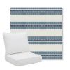 Picture of Excel Denim | Pillow Back Deep Seating Outdoor Cushions - Sunbrella© Fabric