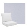 Picture of Exhale Sky | Pillow Back Deep Seating Outdoor Cushions - Sunbrella© Fabric