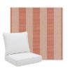 Picture of Expressive Blush | Pillow Back Deep Seating Outdoor Cushions - Sunbrella© Fabric