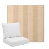 Picture of Expressive Sparrow | Pillow Back Deep Seating Outdoor Cushions - Sunbrella© Fabric