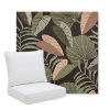 Picture of Fernie Midnight Garden | Pillow Back Deep Seating Outdoor Cushions - Sunbrella© Fabric