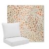 Picture of Flora Sunset | Pillow Back Deep Seating Outdoor Cushions - Sunbrella© Fabric