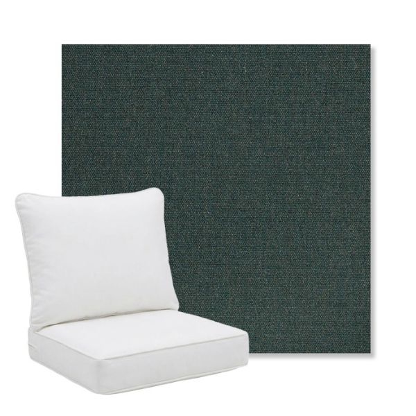 Picture of Heritage Alpine | Pillow Back Deep Seating Outdoor Cushions - Sunbrella© Fabric