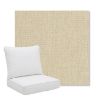 Picture of Heritage Papyrus | Pillow Back Deep Seating Outdoor Cushions - Sunbrella© Fabric