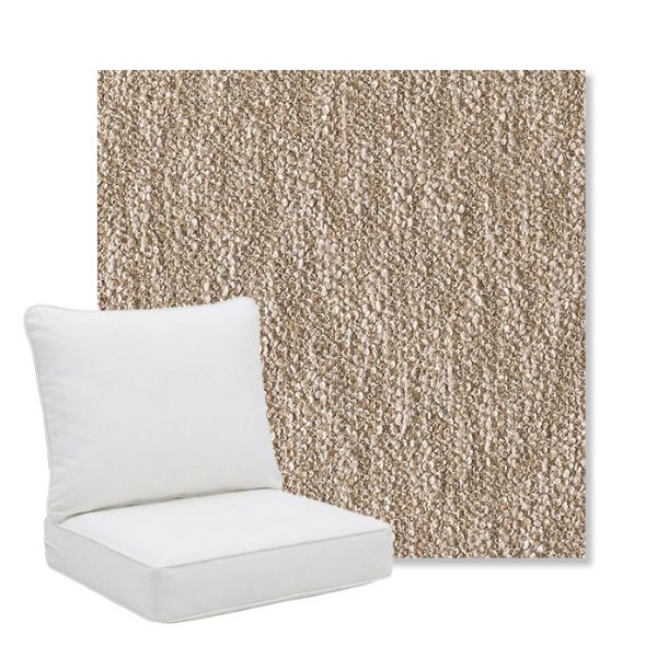 Picture of Improve Dune | Pillow Back Deep Seating Outdoor Cushions - Sunbrella© Fabric