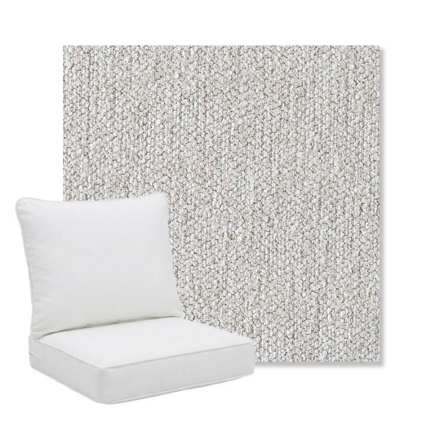 Picture of Improve Stucco | Pillow Back Deep Seating Outdoor Cushions - Sunbrella© Fabric