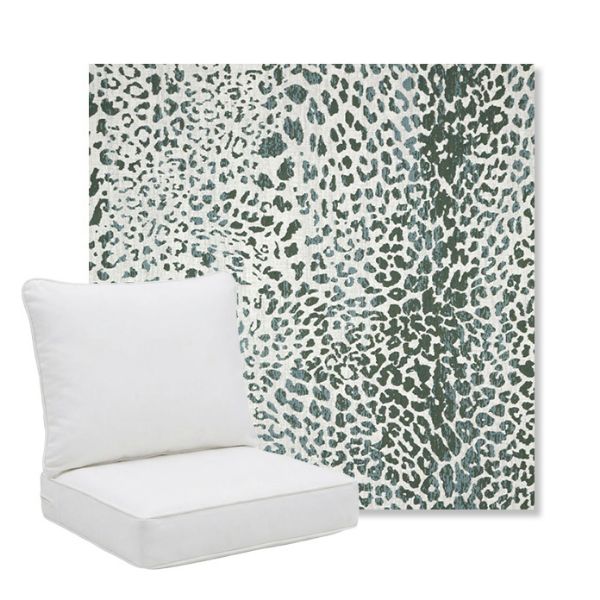 Picture of Instinct Willow | Pillow Back Deep Seating Outdoor Cushions - Sunbrella© Fabric