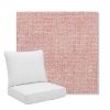 Picture of Kismet Coral | Pillow Back Deep Seating Outdoor Cushions - Sunbrella© Fabric