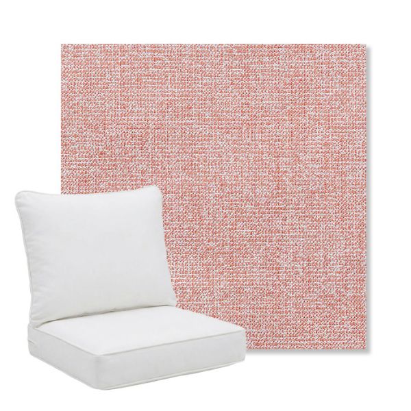 Picture of Kismet Coral | Pillow Back Deep Seating Outdoor Cushions - Sunbrella© Fabric