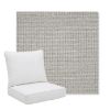 Picture of Kudos Ash | Pillow Back Deep Seating Outdoor Cushions - Sunbrella© Fabric