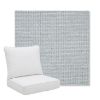 Picture of Kudos Saltwater | Pillow Back Deep Seating Outdoor Cushions - Sunbrella© Fabric