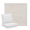 Picture of Leaf Structure Cloud | Pillow Back Deep Seating Outdoor Cushions - Sunbrella© Fabric