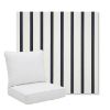Picture of Lido Indigo | Pillow Back Deep Seating Outdoor Cushions - Sunbrella© Fabric