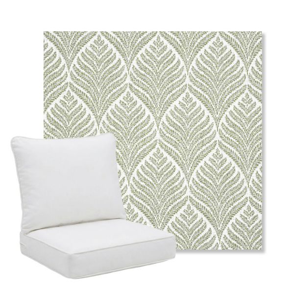 Picture of Linnaeus Spring | Pillow Back Deep Seating Outdoor Cushions - Sunbrella© Fabric