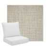 Picture of Linville Oyster | Pillow Back Deep Seating Outdoor Cushions - Sunbrella© Fabric