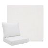 Picture of Linville Snow | Pillow Back Deep Seating Outdoor Cushions - Sunbrella© Fabric