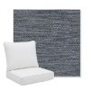 Picture of Litchfield Denim | Pillow Back Deep Seating Outdoor Cushions - Sunbrella© Fabric