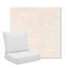 Picture of Litchfield Eggshell | Pillow Back Deep Seating Outdoor Cushions - Sunbrella© Fabric