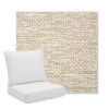 Picture of Litchfield Sand | Pillow Back Deep Seating Outdoor Cushions - Sunbrella© Fabric