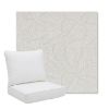 Picture of Lively Parchment | Pillow Back Deep Seating Outdoor Cushions - Sunbrella© Fabric