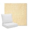 Picture of Margo Parchment | Pillow Back Deep Seating Outdoor Cushions - Sunbrella© Fabric
