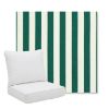 Picture of Mason Forest Green | Pillow Back Deep Seating Outdoor Cushions - Sunbrella© Fabric