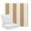 Picture of Maxim Heather Beige | Pillow Back Deep Seating Outdoor Cushions - Sunbrella© Fabric