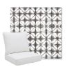Picture of Midori Stone | Pillow Back Deep Seating Outdoor Cushions - Sunbrella© Fabric