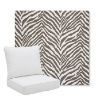 Picture of Namibia Grey | Pillow Back Deep Seating Outdoor Cushions - Sunbrella© Fabric