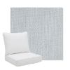 Picture of Nova Chambray | Pillow Back Deep Seating Outdoor Cushions - Sunbrella© Fabric