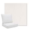 Picture of Nova Parchment | Pillow Back Deep Seating Outdoor Cushions - Sunbrella© Fabric