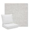 Picture of Nurture Pebble | Pillow Back Deep Seating Outdoor Cushions - Sunbrella© Fabric