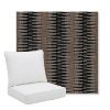 Picture of Ortiz Onyx | Pillow Back Deep Seating Outdoor Cushions - Sunbrella© Fabric