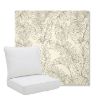 Picture of Palma Whitesand | Pillow Back Deep Seating Outdoor Cushions - Sunbrella© Fabric