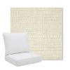 Picture of Piazza Vapor | Pillow Back Deep Seating Outdoor Cushions - Sunbrella© Fabric