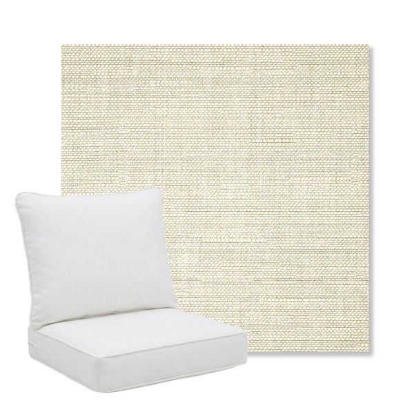 Picture of Piazza Vapor | Pillow Back Deep Seating Outdoor Cushions - Sunbrella© Fabric