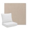 Picture of Play Oat | Pillow Back Deep Seating Outdoor Cushions - Sunbrella© Fabric