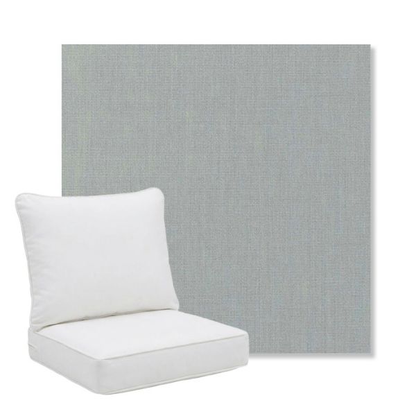 Picture of Play Sky | Pillow Back Deep Seating Outdoor Cushions - Sunbrella© Fabric