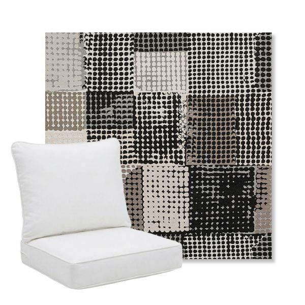 Picture of Pop Film | Pillow Back Deep Seating Outdoor Cushions - Sunbrella© Fabric