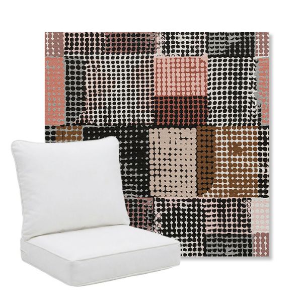 Picture of Pop Tart | Pillow Back Deep Seating Outdoor Cushions - Sunbrella© Fabric