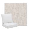 Picture of Poros Sky | Pillow Back Deep Seating Outdoor Cushions - Sunbrella© Fabric